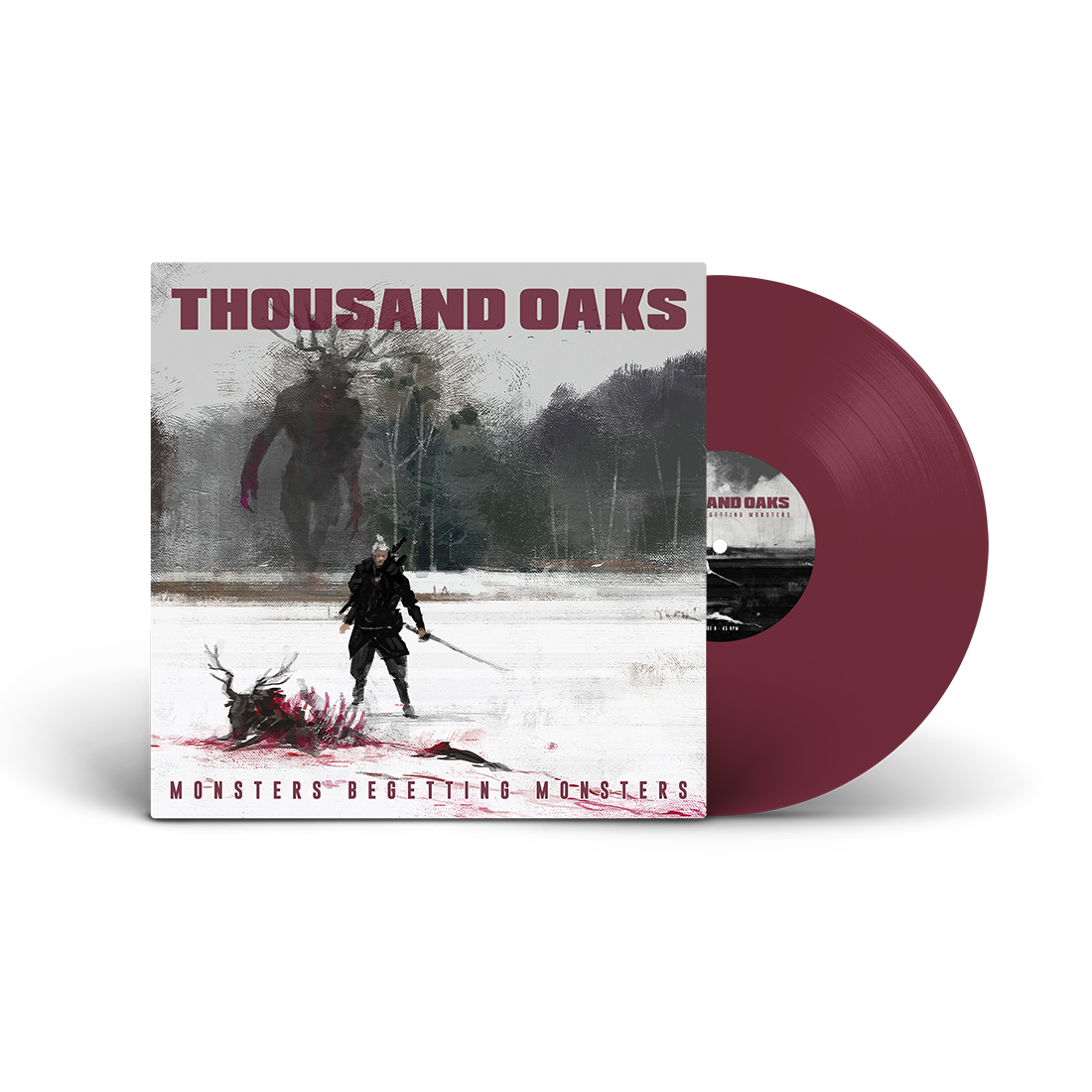 Thousand Oaks - Monsters Begetting Monsters - Oxblood LP
