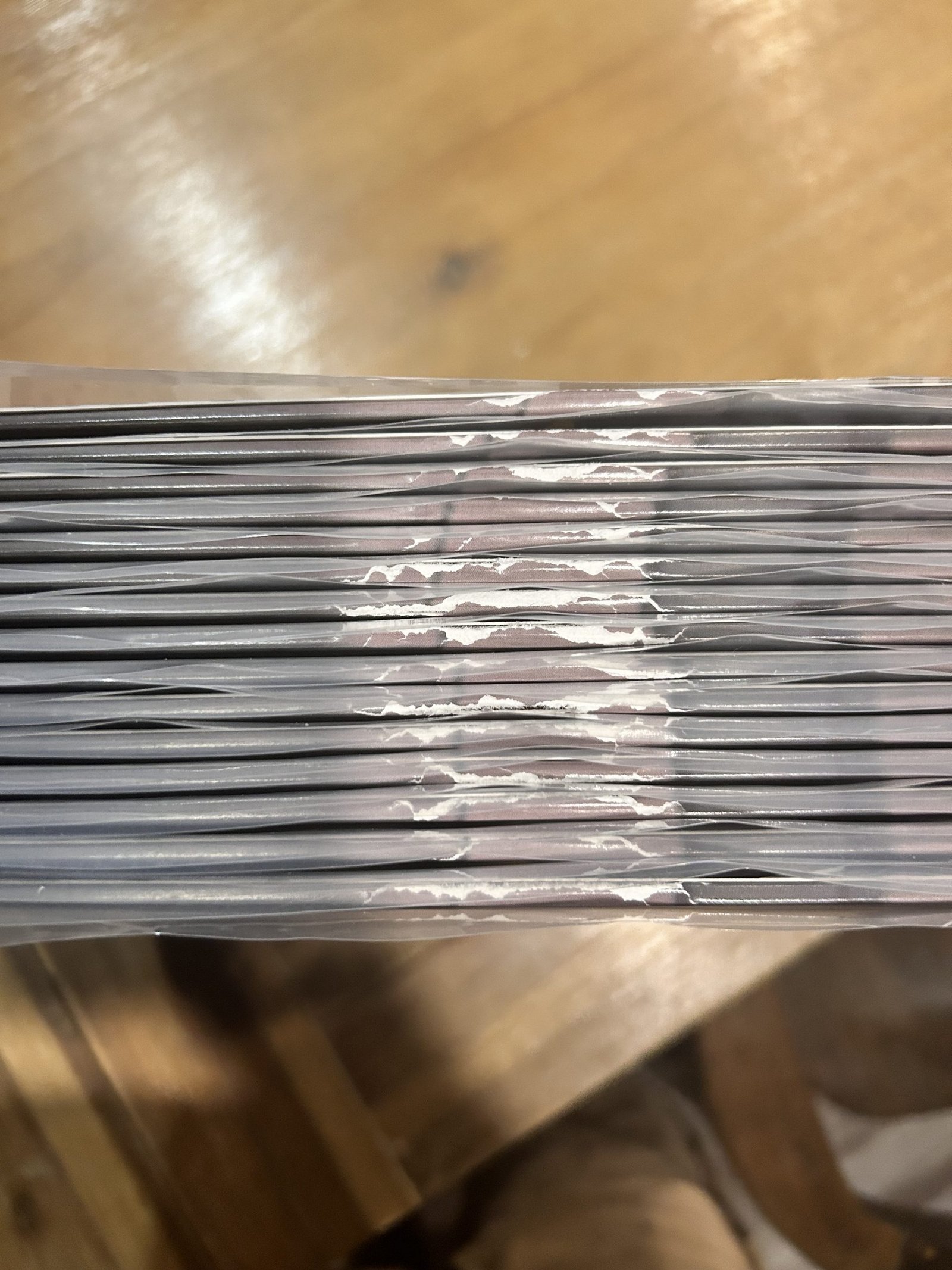 Dead Alright - Dancing Through The End Of Days - DAMAGED Tangerine LP - Image 2