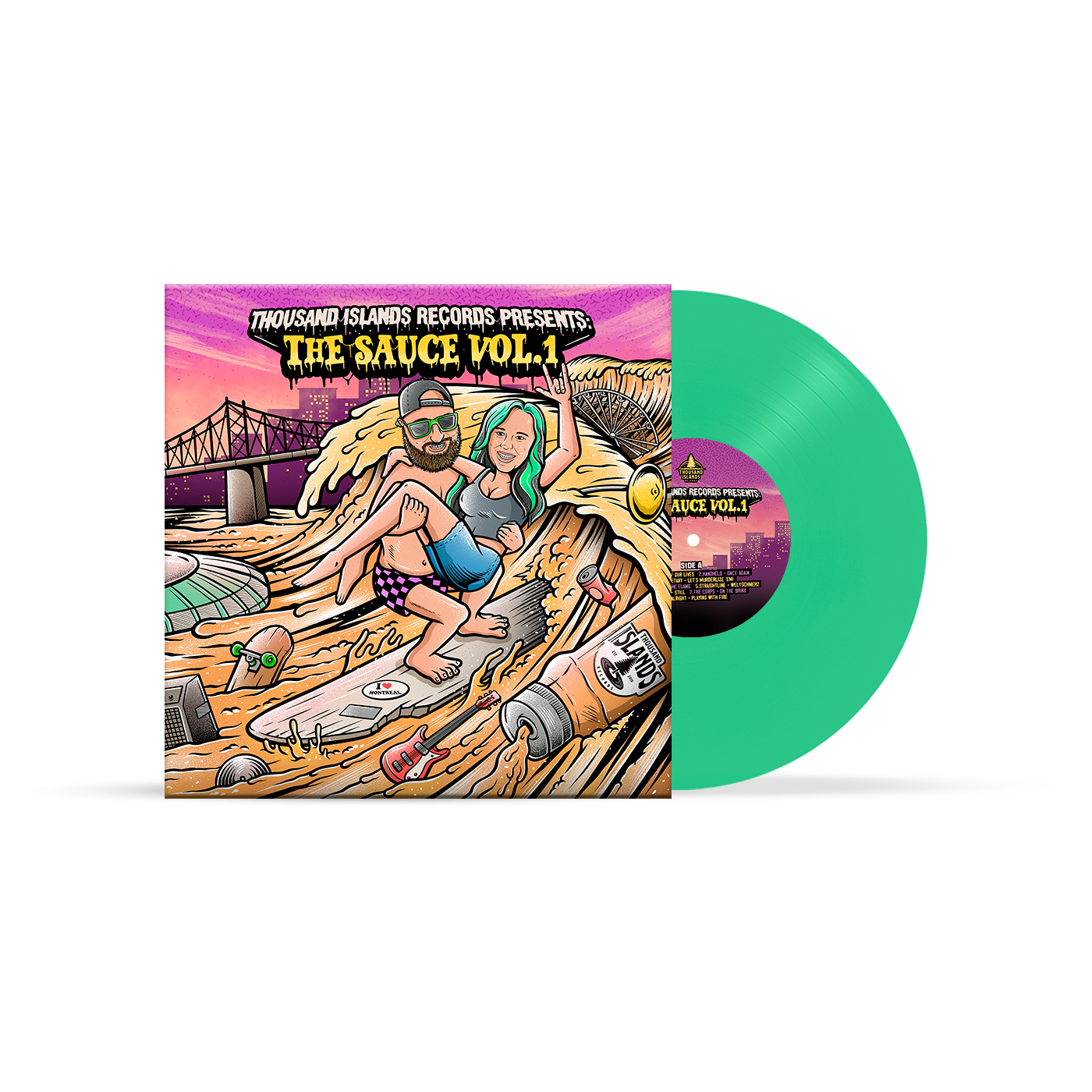 The Sauce Vol. 1 - Opaque Green LP (Webstore Exclusive)