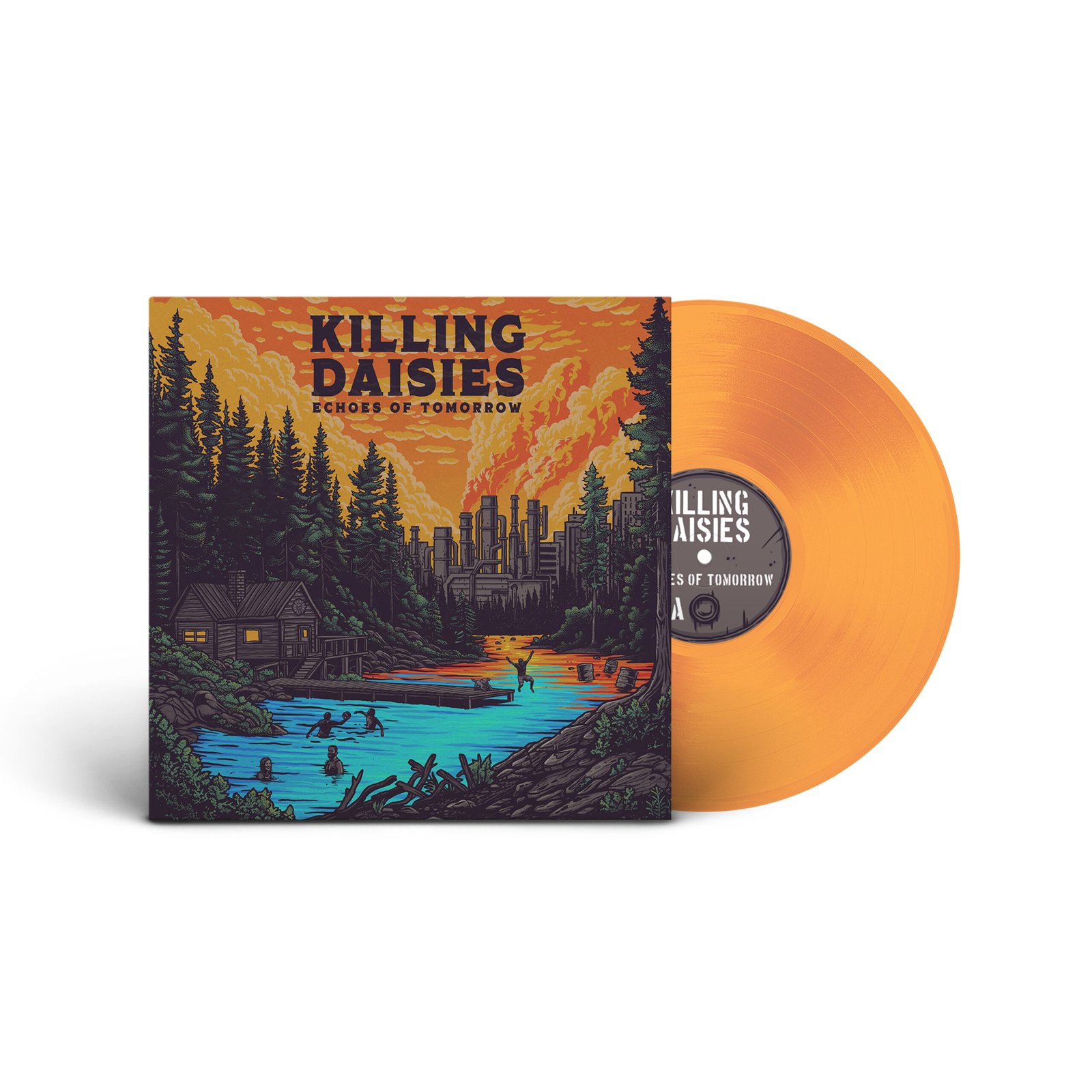 Killing Daisies - Echoes Of Tomorrow - Crush Orange LP