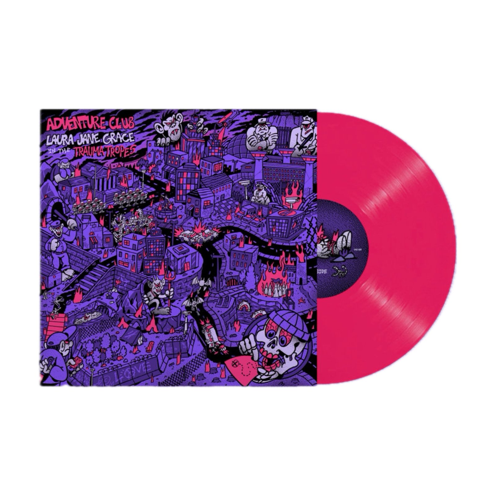 Laura Jane Grace - Adventure Club - Hot Pink LP