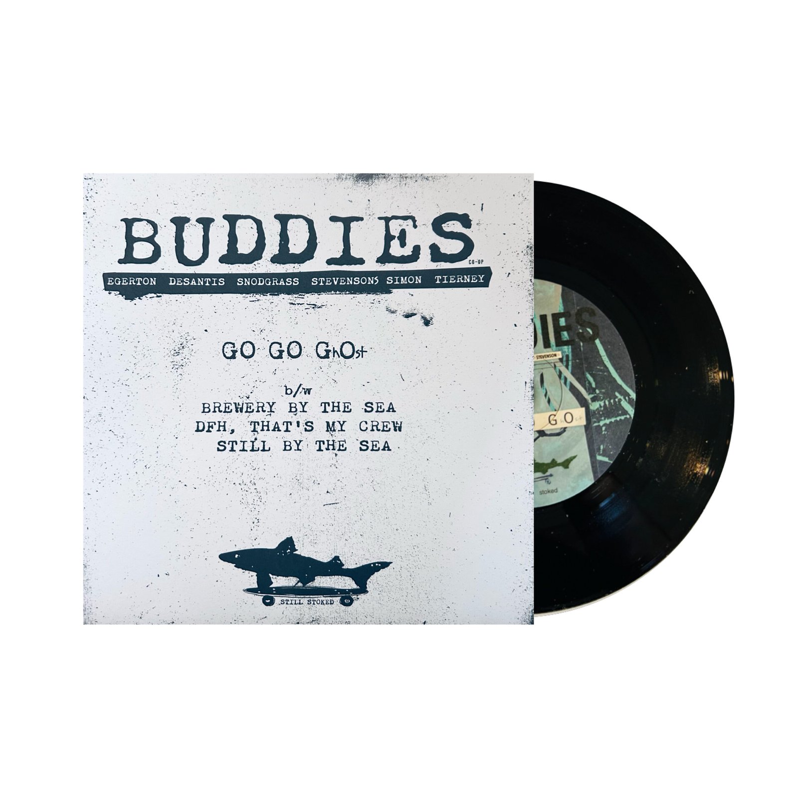 Jon Snodgrass - Be Stoked - Black 7”