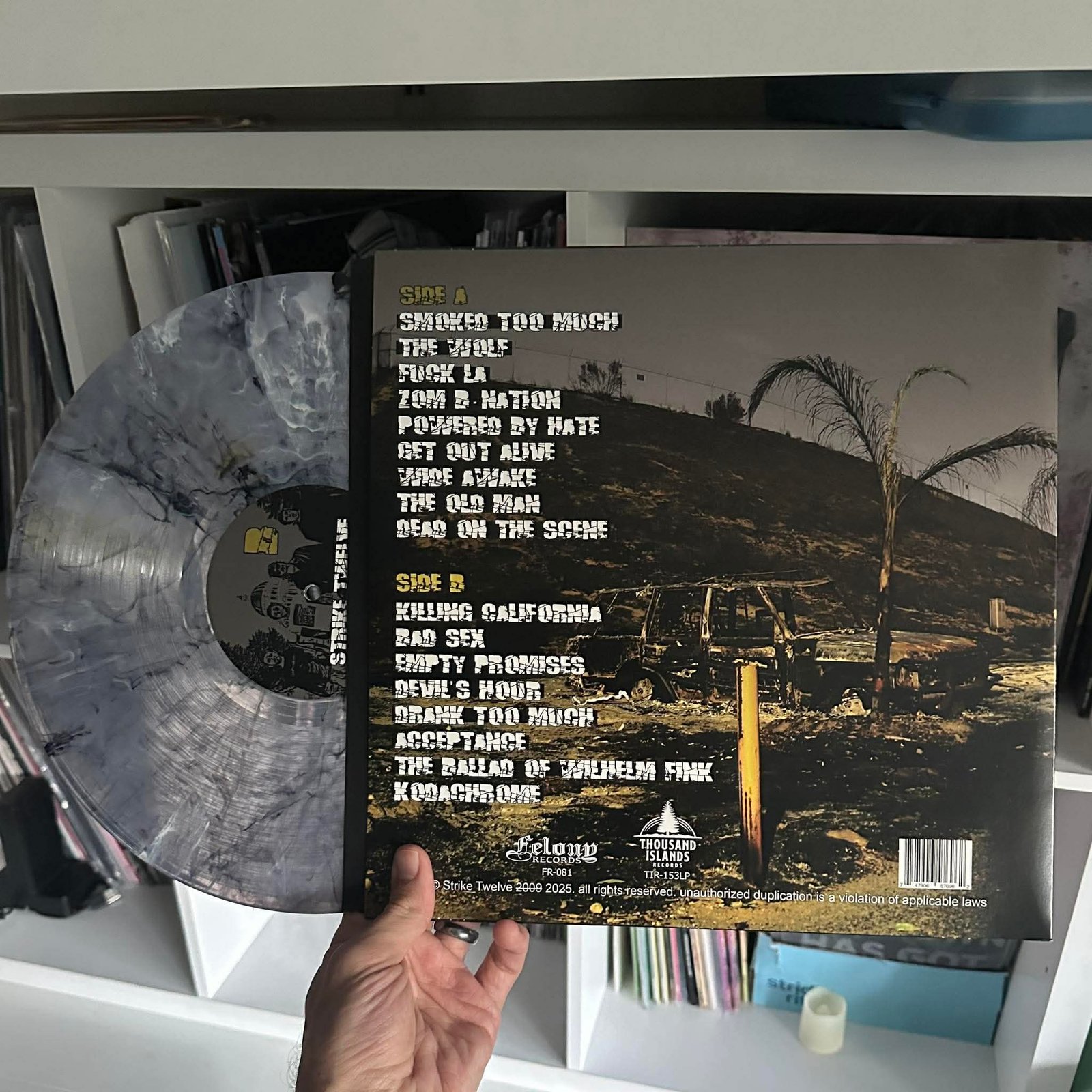 Strike Twelve - Killing California - ‘Smokey Goodness’ 180g LP - Image 3