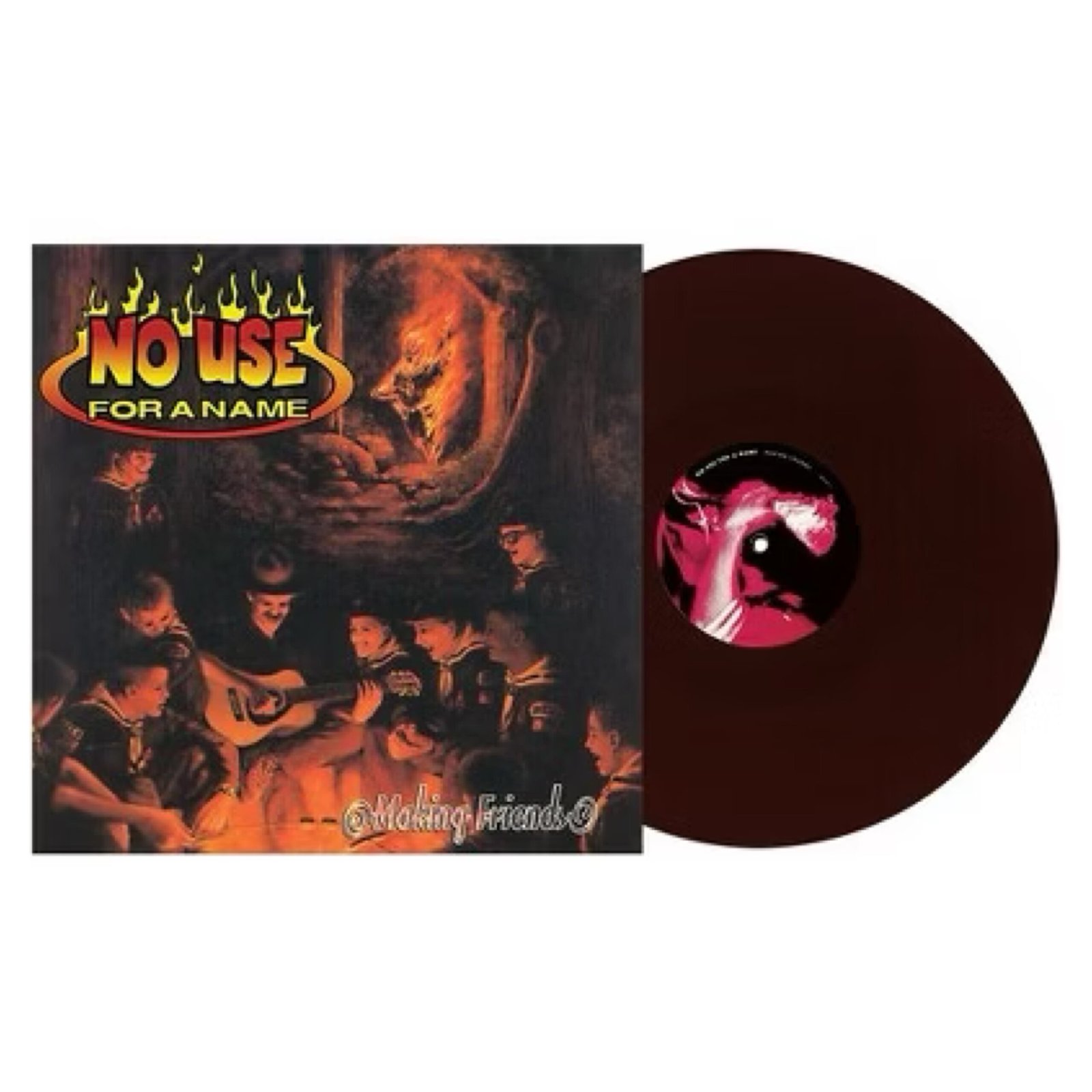 No Use For A Name - Making Friends - Brown LP