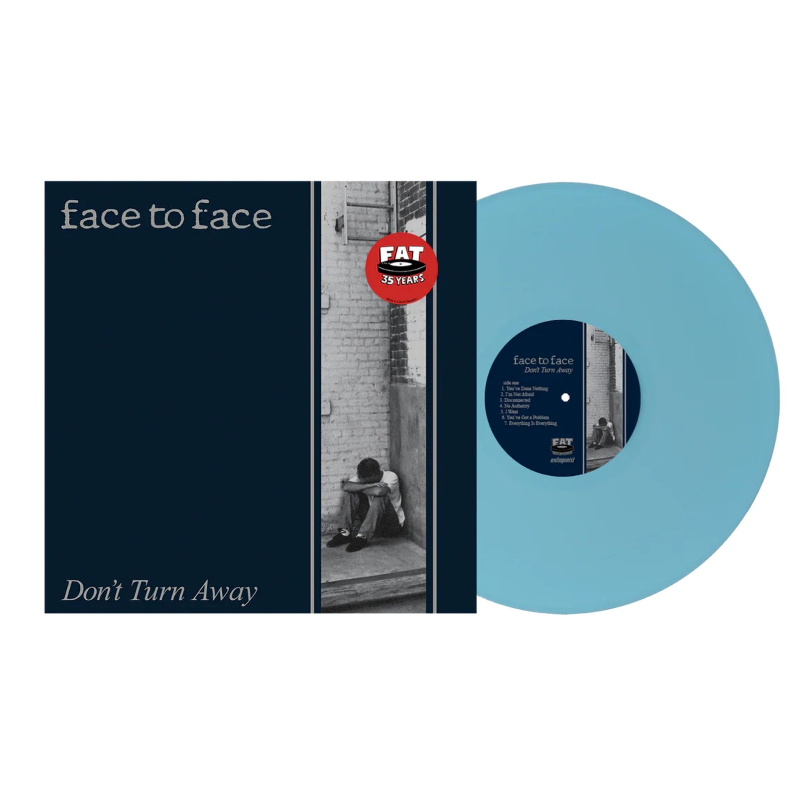 Face To Face - Don’t Turn Away - Blue LP