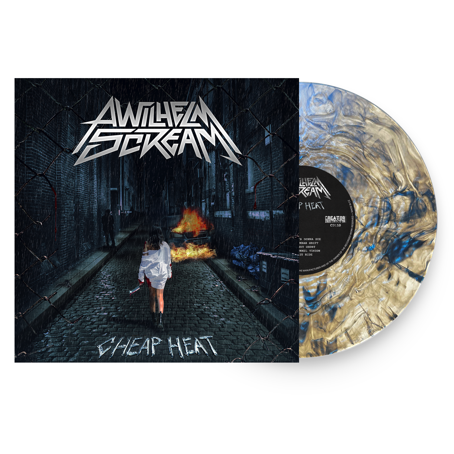 A Wilhelm Scream - Cheap Heat - Irridescent Blue LP